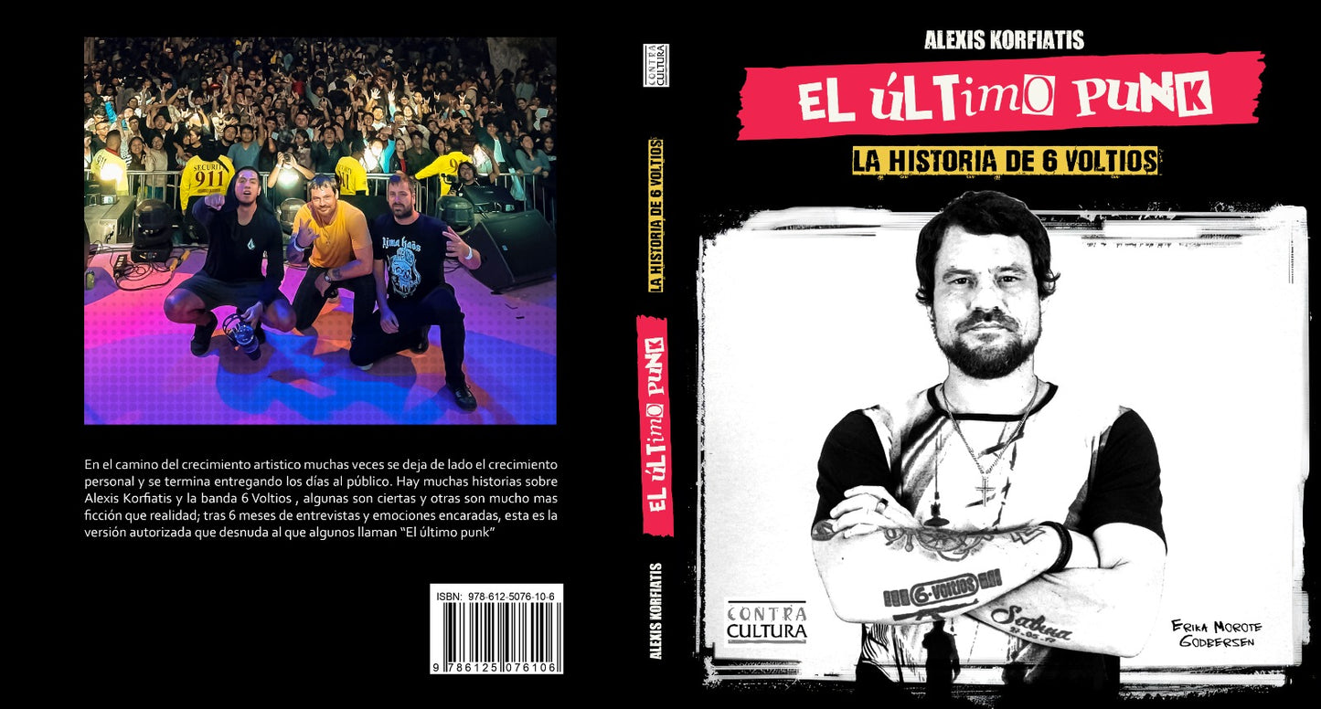 Libro "El Último Punk: La historia de 6 Voltios"
