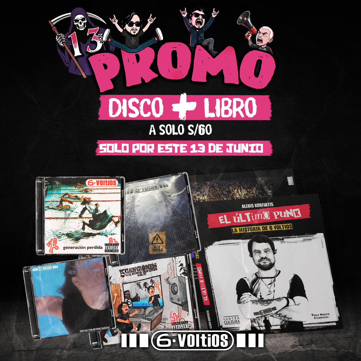 Promo Disco + Libro